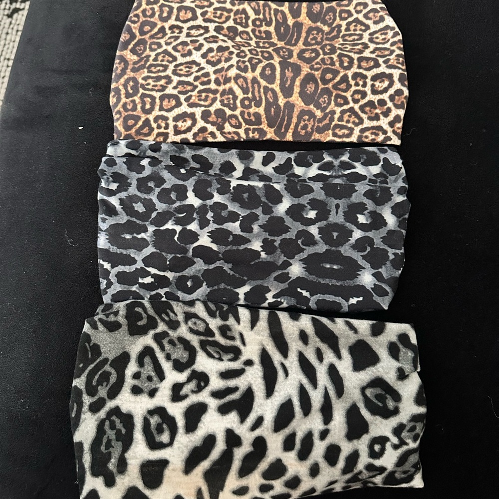 set of 3 head bands